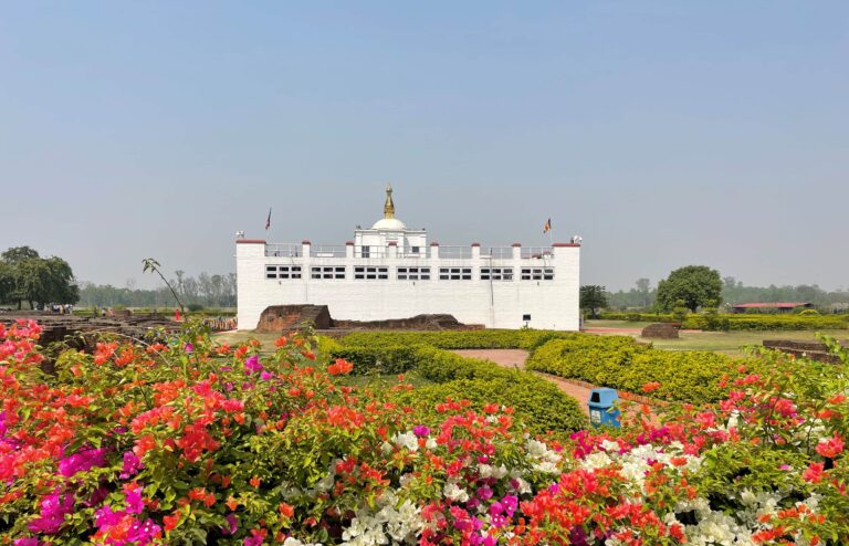 A temple marks the spot