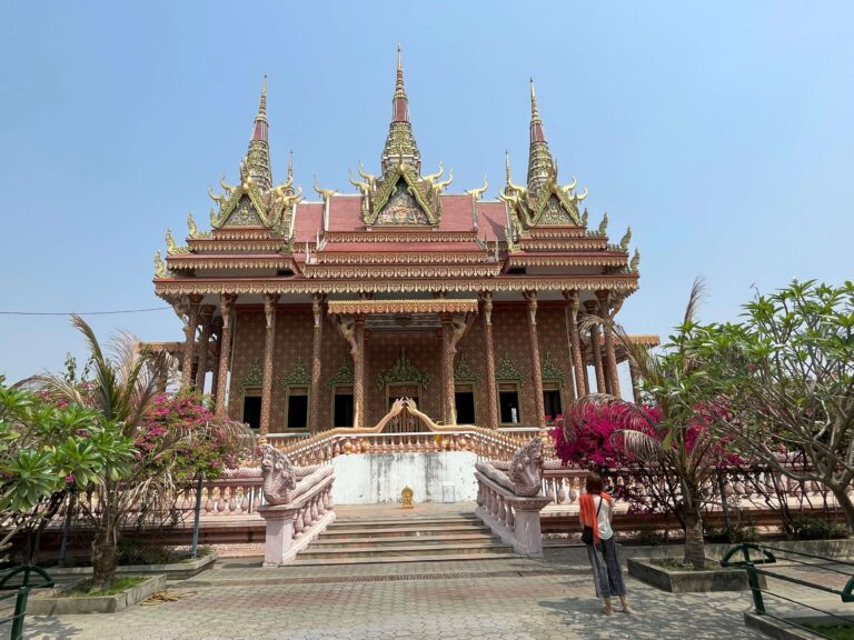 The Cambodian temple