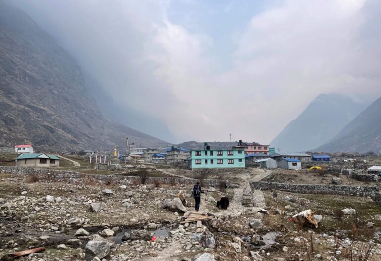 On the approach to Langtang Village