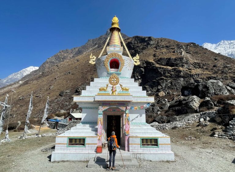 Stupas, like yaks and prayer flags, are to be found everywhere