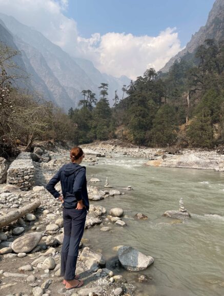 Breathing easy along the river, a perfect last night's stop