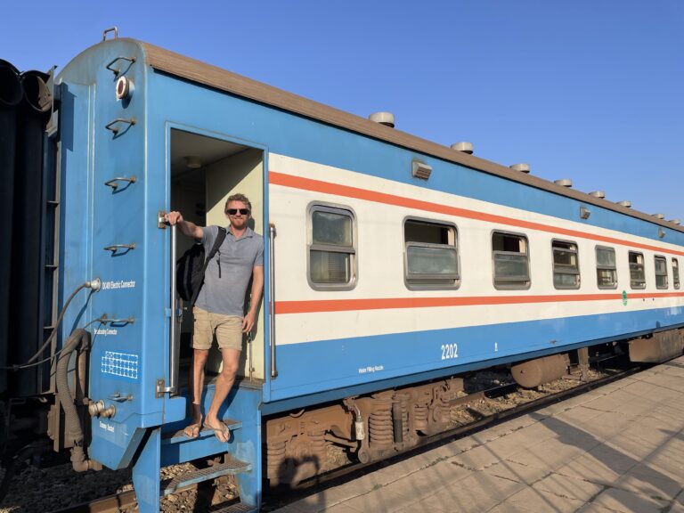 On the Tazara train