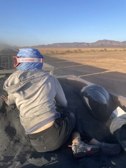 Riding the iron ore train