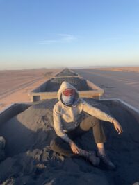 All aboard! Into the desert on the iron ore train
