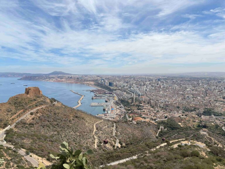 Oran view santa cruz Algiera