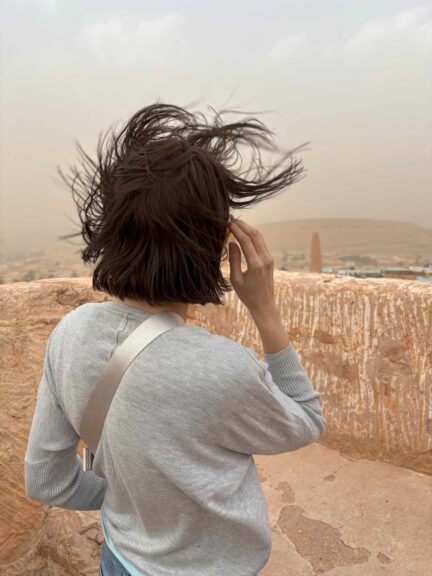 Beni Isguen sandstorm ghardaia algeria