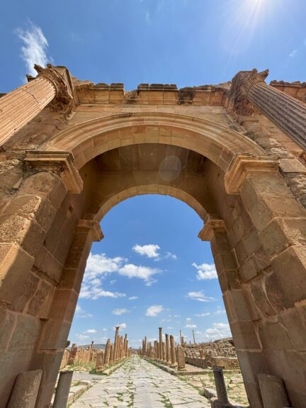 Timgad gate Algeria