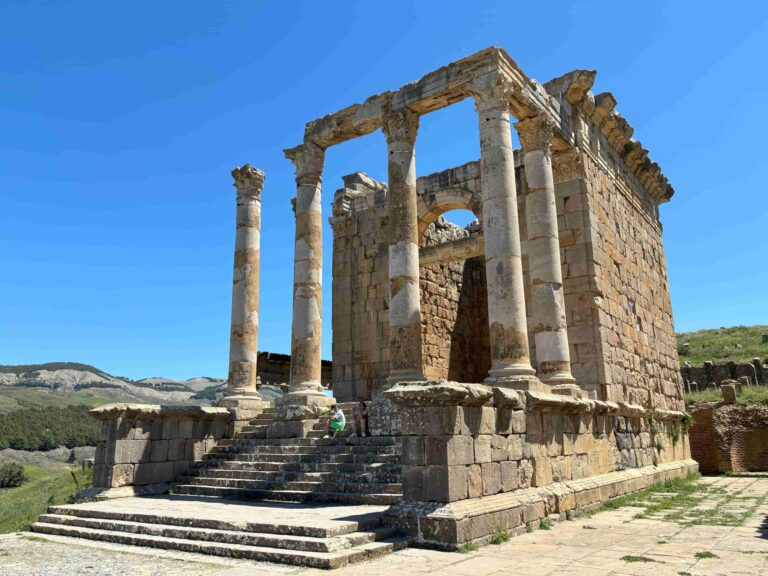 Djemila temple algeria