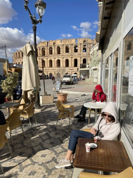 Amphitheatre of El Jem tunisia