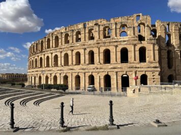Amphitheatre of El Jem tunisia