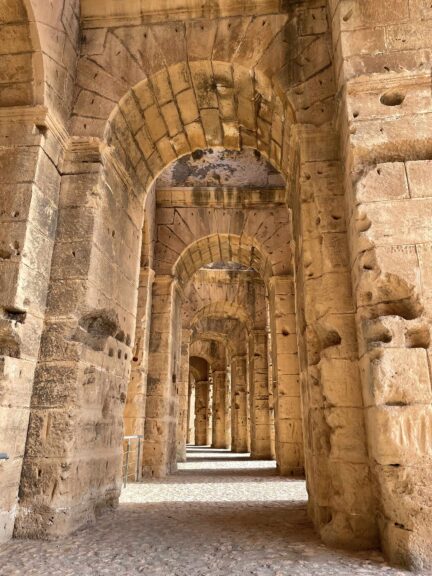 Amphitheatre of El Jem tunisia