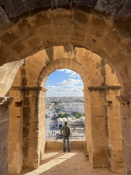 Amphitheatre of El Jem tunisia