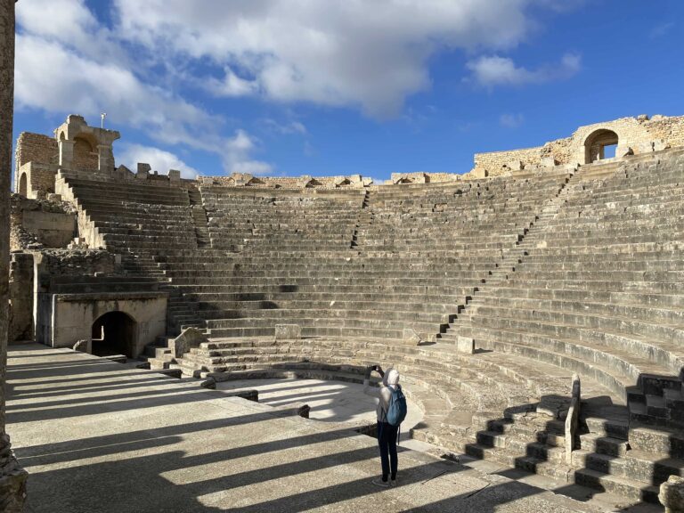 Dougga Thugga roman ruins Tunisia