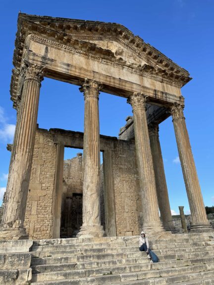 Dougga Thugga roman ruins Tunisia