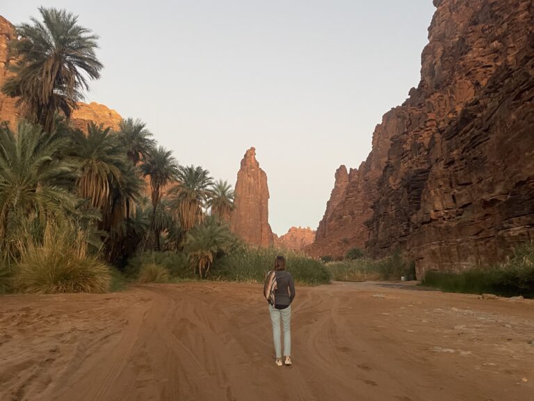 Early morning walk in the canyon