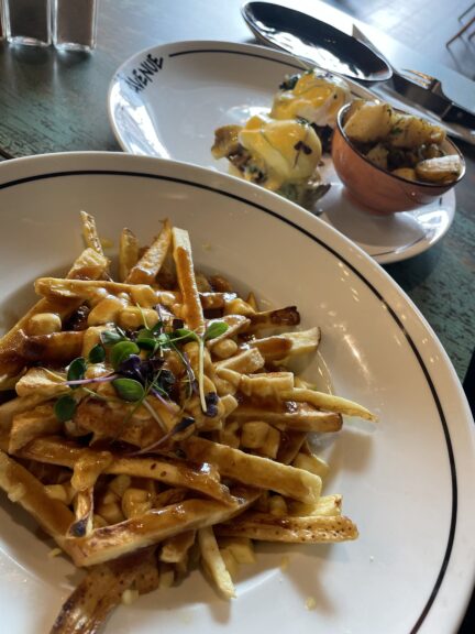 Also in Jeddah - good restaurants including international ones where I managed to get some poutine