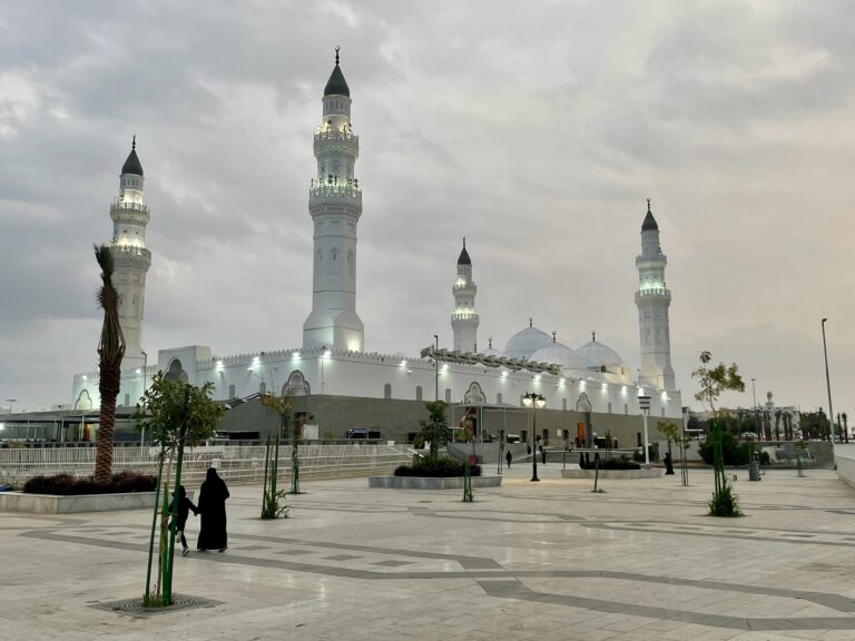 Quba mosque, beautiful to wander past, in Medina