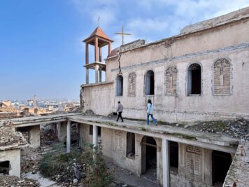 Church in the old city, Mosul iraq