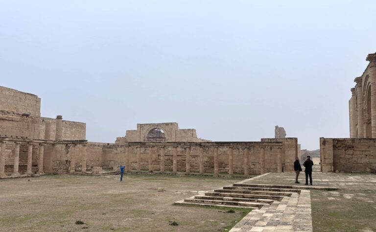 Hatra - like nearly every site we went to, we had it to ourselves