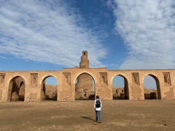 The ancient Abu Dalaf mosque