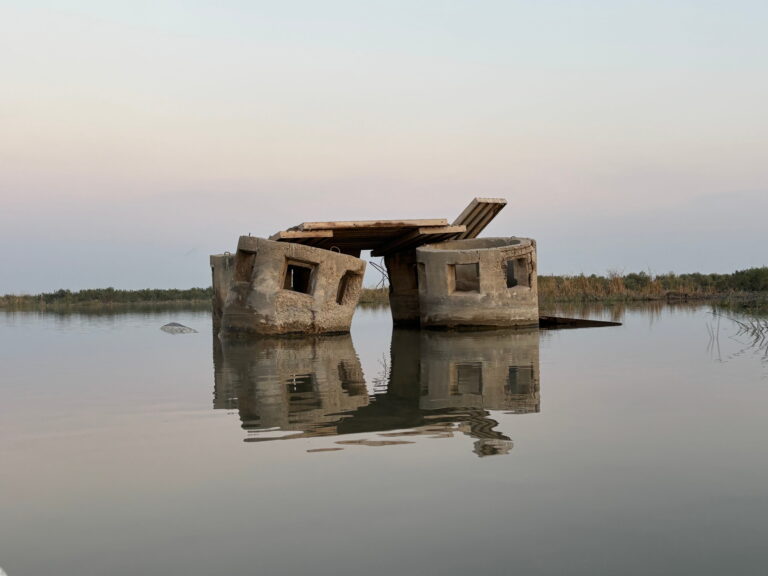 Some remnants of Saddam Hussein's handiwork