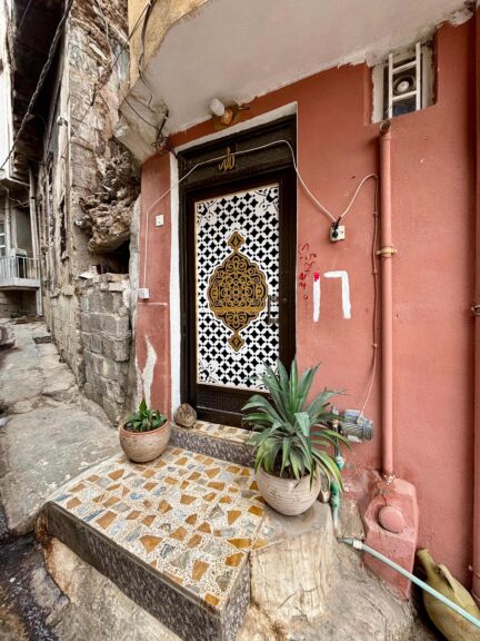 Some families still live in the old city in little restored pockets surrounded by rubble