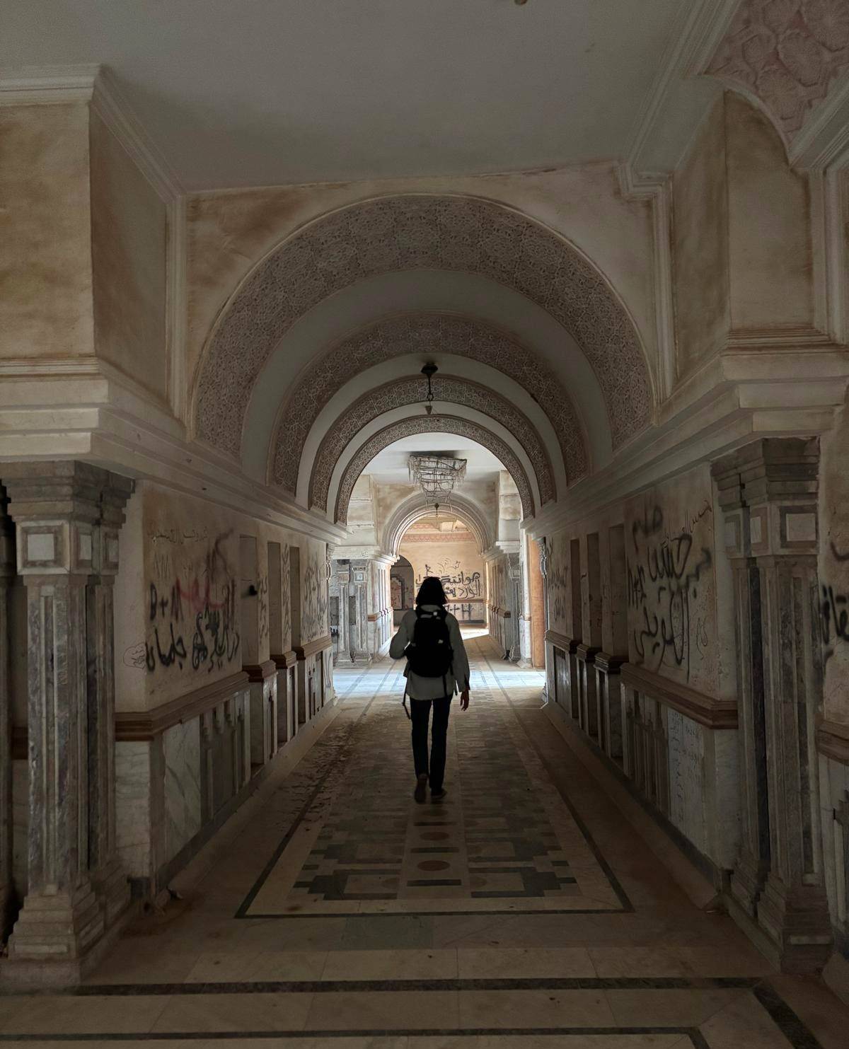 Inside the palace Inside the palace