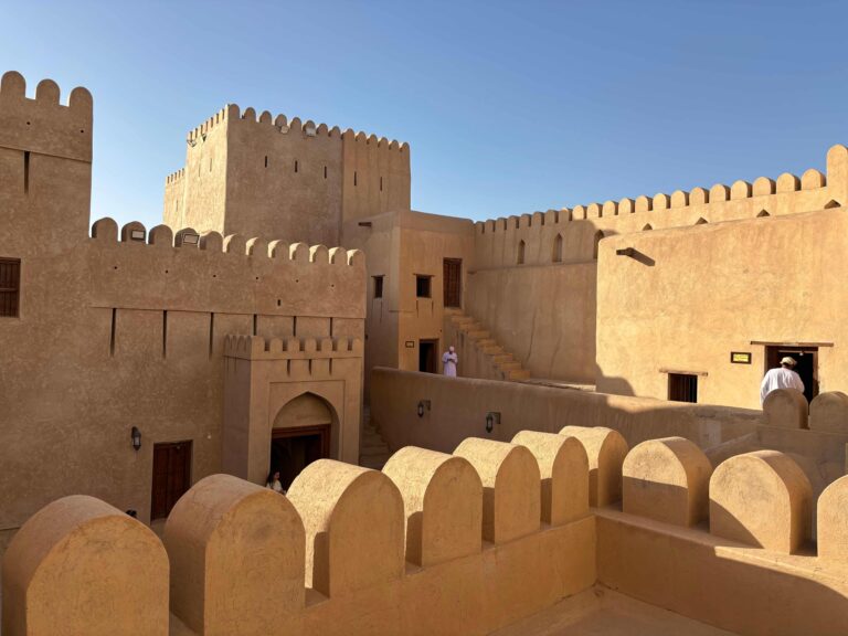 On top of Nizwa Fort