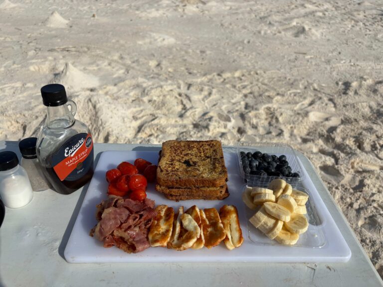 Big cooked breakfasts most mornings