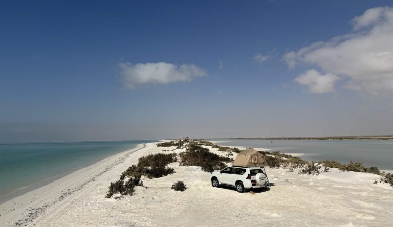 One of our favourite campsites, at Barr Al Hickman