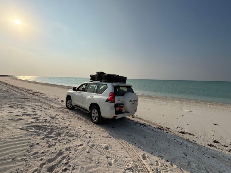 Late afternoon spin in 'The Maldives of Oman'