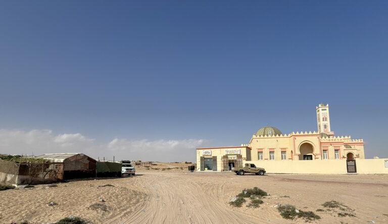 Last stop: lower your tire pressure, then drive into the Wahiba Sands