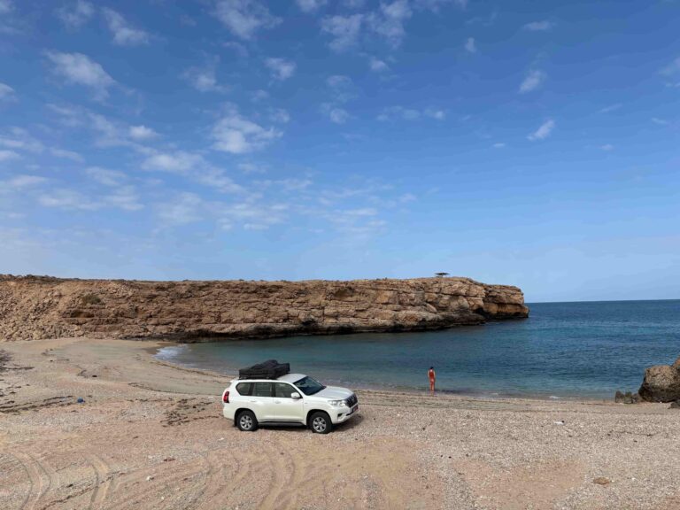 Khalid beach, perfect pit stop